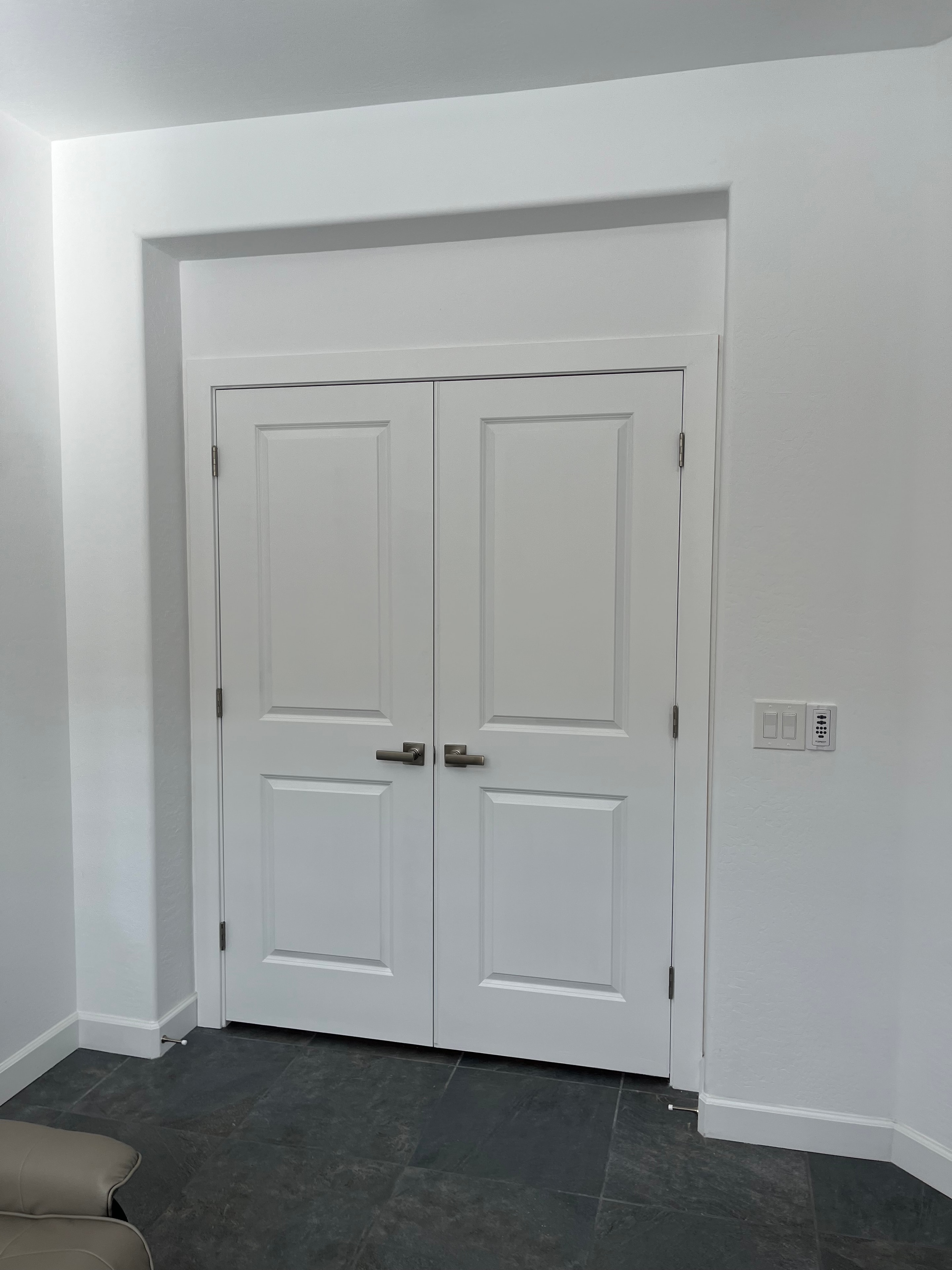 New door install into existing opeming